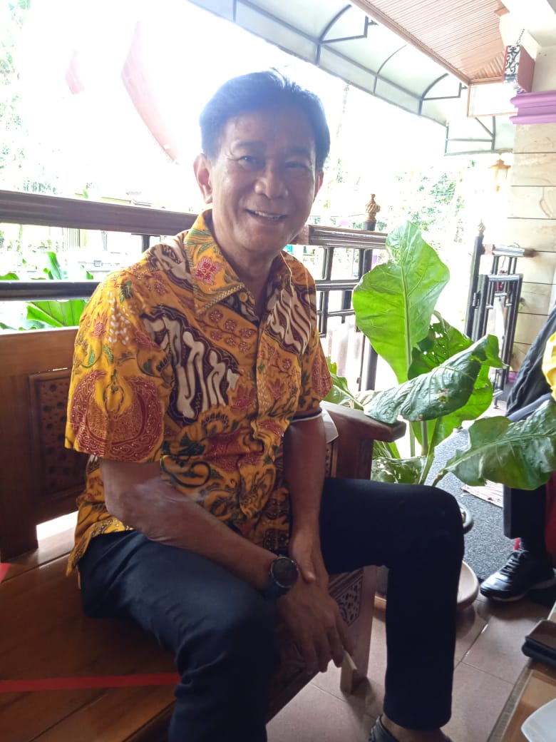 Ketua Kosgoro 57 Sumbar sekaligus Fungsionaris Partai Golkar, Ir. Weno Aulia Durin Dt Tumangguang.